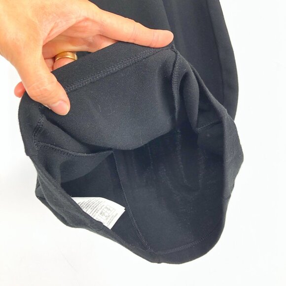 Guess Black Lace Trim 1/2 Sleeve Fitted High Neck Mini Dress size XS - Picture 13 of 15